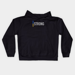 Strong like Ukraine Kids Hoodie